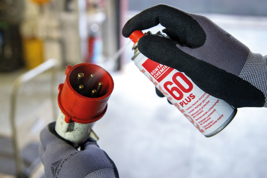 Kontakt Chemie KONTAKT 60 – Kontaktspray – für Elektronik – 200 ml, 12er-Pack