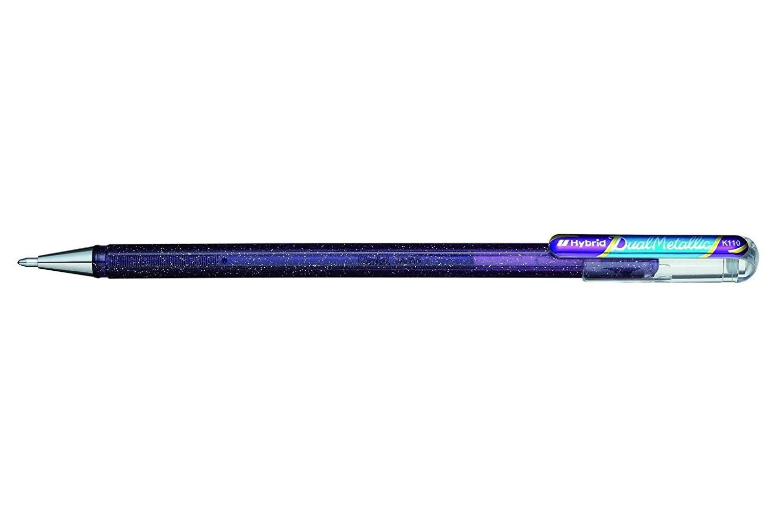 Pentel Gelschreiber – Violett/Blau, 1 mm, für dunkles Papier, Kappe