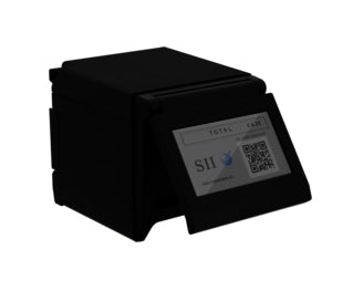 Seiko Instruments RP-F10 – POS-Drucker, Thermodirekt, 58/80 mm, USB-C/LAN/Bluetooth, Auto-Cutter, Schwarz