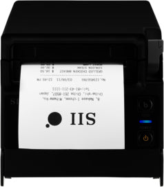 Seiko Instruments RP-F10 – POS-Drucker, Thermodirekt, 58/80 mm, USB-C/LAN/Bluetooth, Auto-Cutter, Schwarz