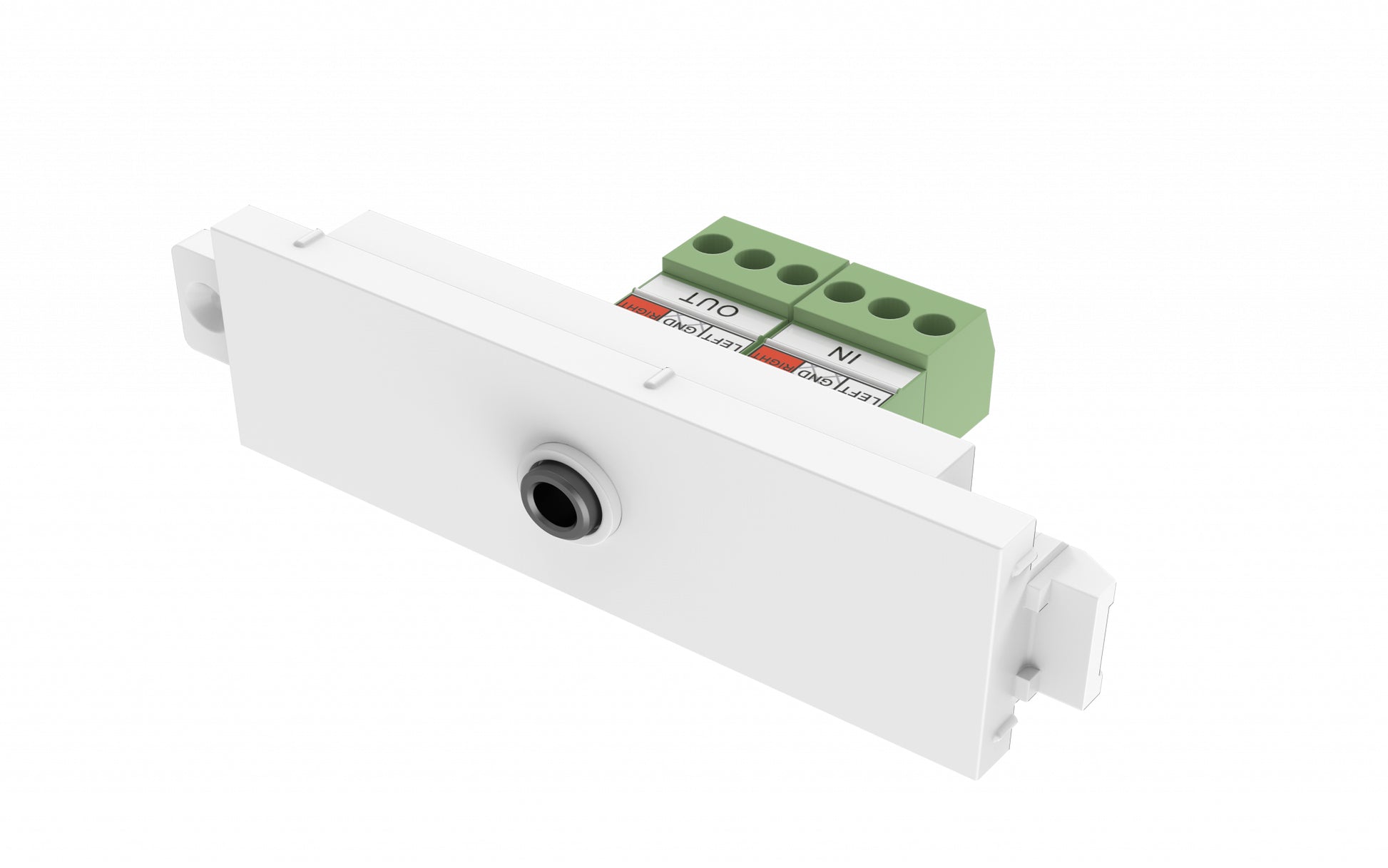 Vision TC3 3.5MM/V2 – 3,5-mm-Minijack-Modul, 1× 3,5-mm-Buchse, Weiss