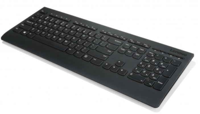 Lenovo Tastatur – 2,4 GHz (Nano-Empfänger) – QWERTZ – Schwarz