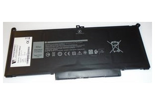 Vistaport Notebook-Akku – für Dell Latitude 7280/7480 – 60 Wh, 7,6 V (4 Zellen) – Schwarz