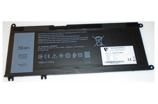 Vistaport Notebook-Akku – für Dell Inspiron 15 7577/7778/7779, 17 7778/7779 – 56 Wh, 15,2 V – Schwarz