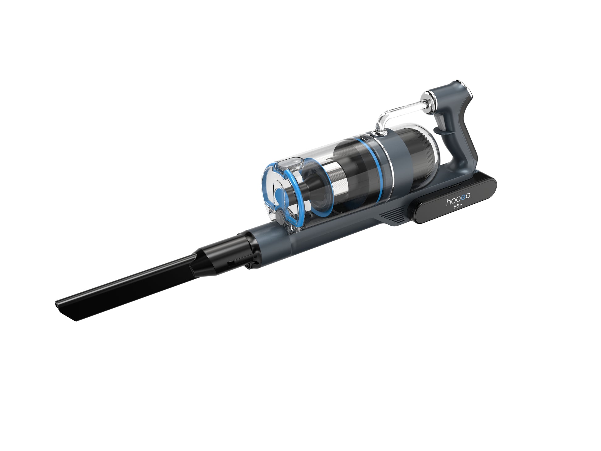 Hoogo Akkustaubsauger S6+, 2-in-1 – 50 min, 130 AW, Behälter 0,5 l