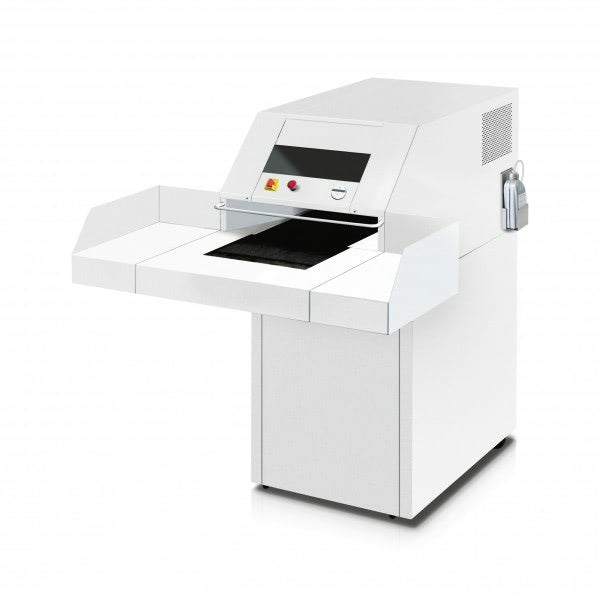 Ideal 4108/6 – Aktenvernichter mit Autofeed 110 Blatt, DIN P-2, Streifenschnitt 6 mm, 300 l