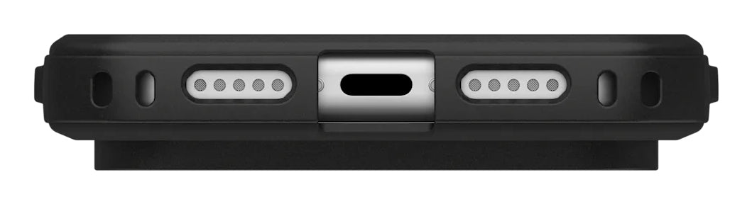 Urban Armor Gear Backcover Civilian LT MS Pro – für Apple iPhone 17 Pro – schwarz – TPU – MagSafe-kompatibel
