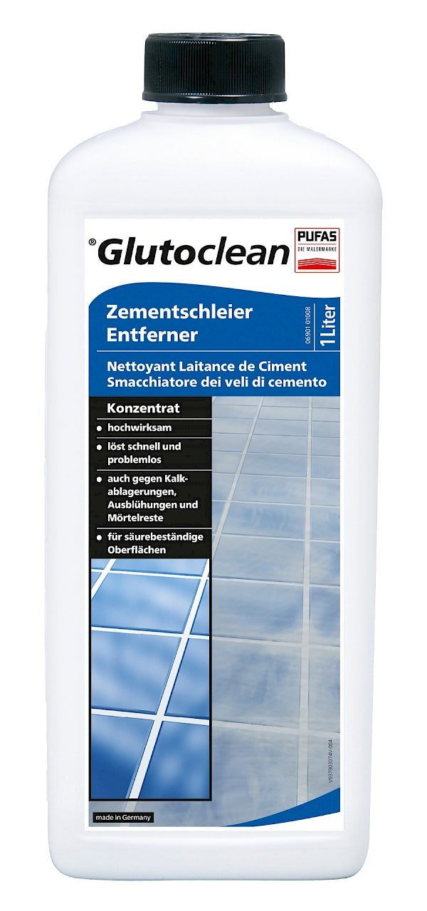 Glutoclean Bodenreiniger für Beton – Konzentrat – 1 l