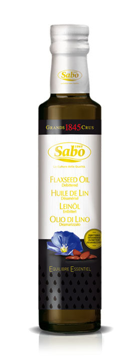 Sabo Speiseöl Grand Crus Leinöl entbittert – 250 ml