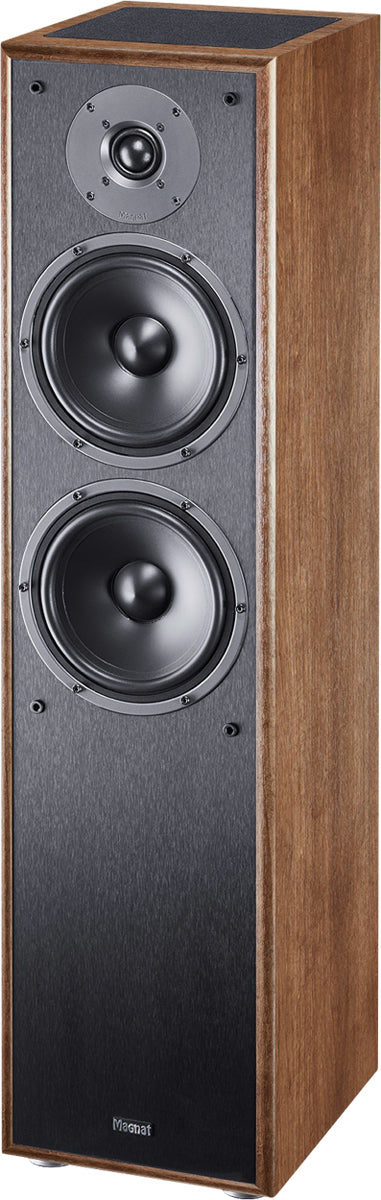 Magnat Monitor S80 ATM – Standlautsprecher – 2,5-Wege, Dolby Atmos, 160 W, Walnuss
