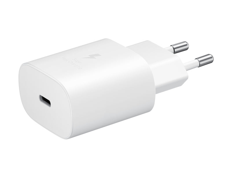 Samsung EP-TA800 USB-Ladegerät 25 W – USB-C×1 – für Galaxy S10 5G, A80, A70 – weiss, inkl. USB-C-Kabel 1 m