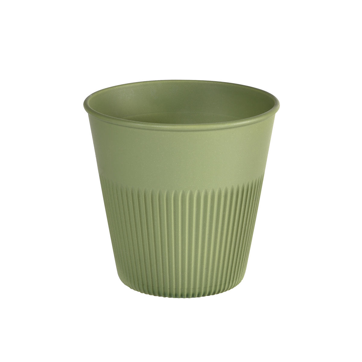 Duni Trinkbecher – 10er Set, 240 ml, Ø 8,9 cm, Kunststoff (PP), Grün, spülmaschinenfest, mikrowellengeeignet