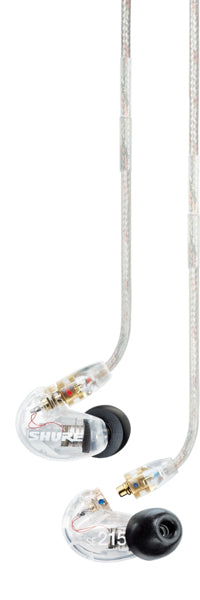 Shure SE215-CL – In-Ear Kopfhörer – kabelgebunden – transparent