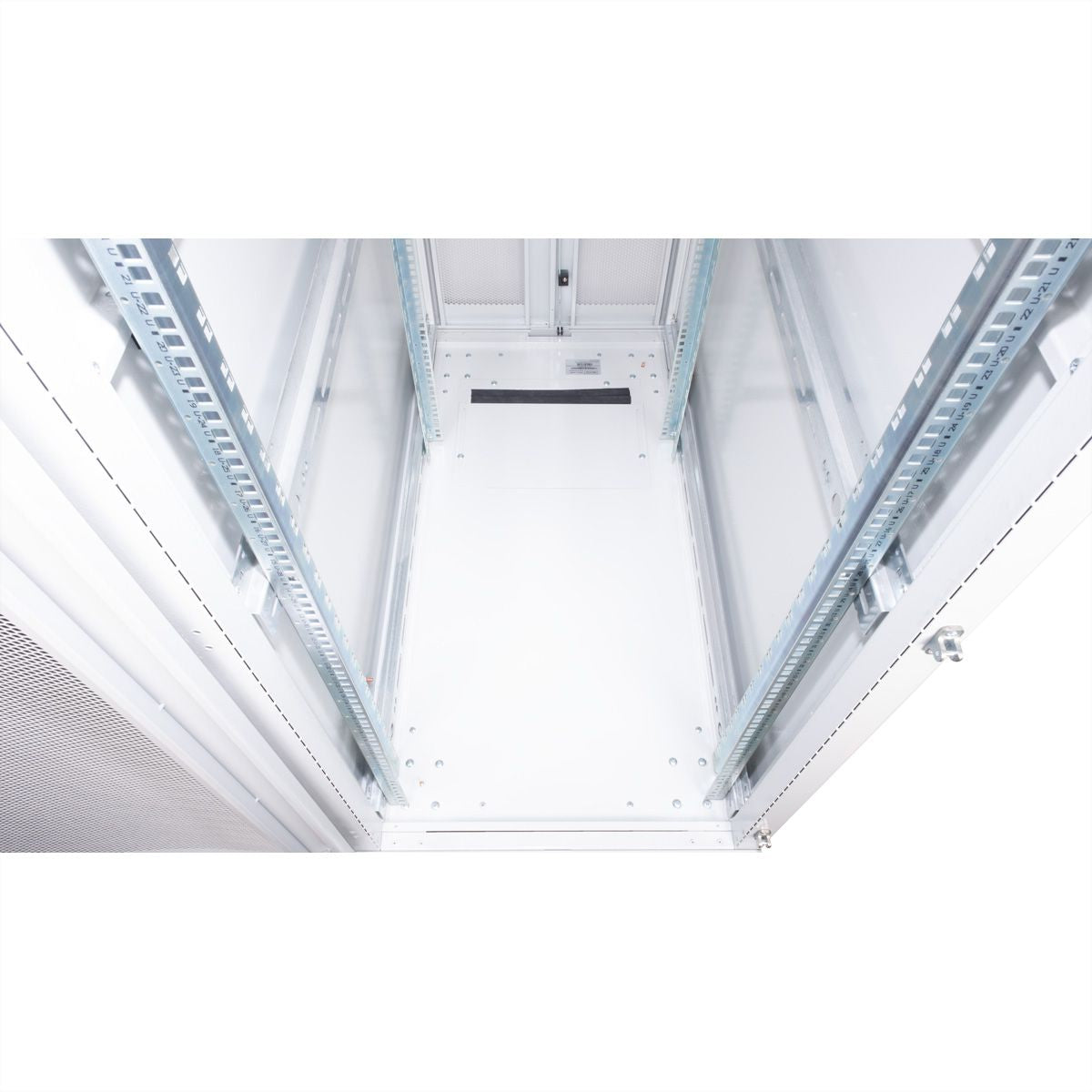 ROLINE Pro – 19" Netzwerkschrank 42U, IP20, abschliessbar, 600 × 1200 × 1970 mm, lichtgrau, Stahl