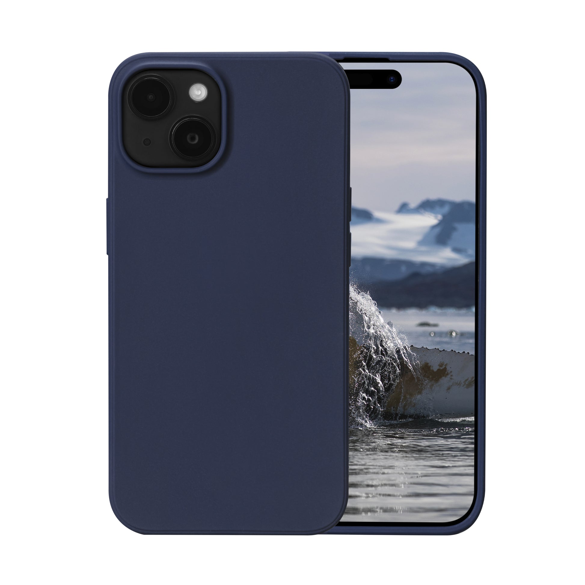 dbramante1928 Backcover Greenland – für Apple iPhone 15 Plus – blau – Recycling-Kunststoff