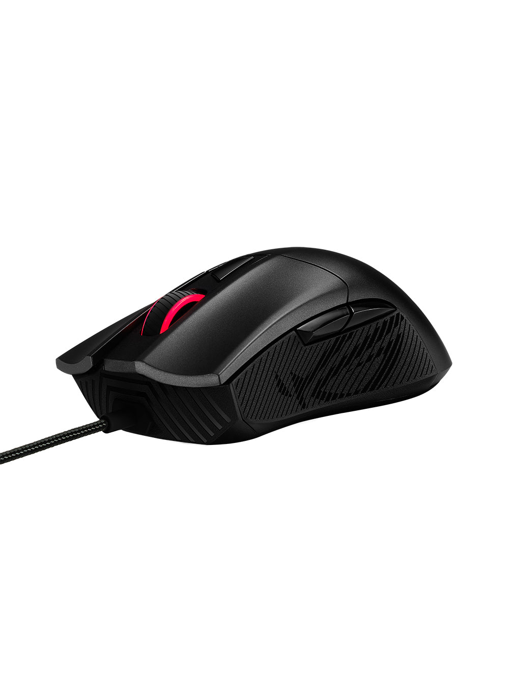 ASUS ROG Gladius II Core – Gaming-Maus – Kabelgebunden (USB-A), 6200 DPI, Rechts, Schwarz