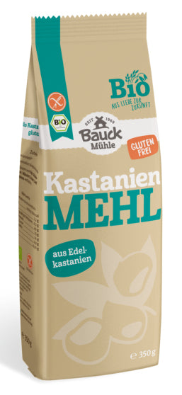 Bauck Mühle Kastanienmehl – Bio, glutenfrei – 350 g