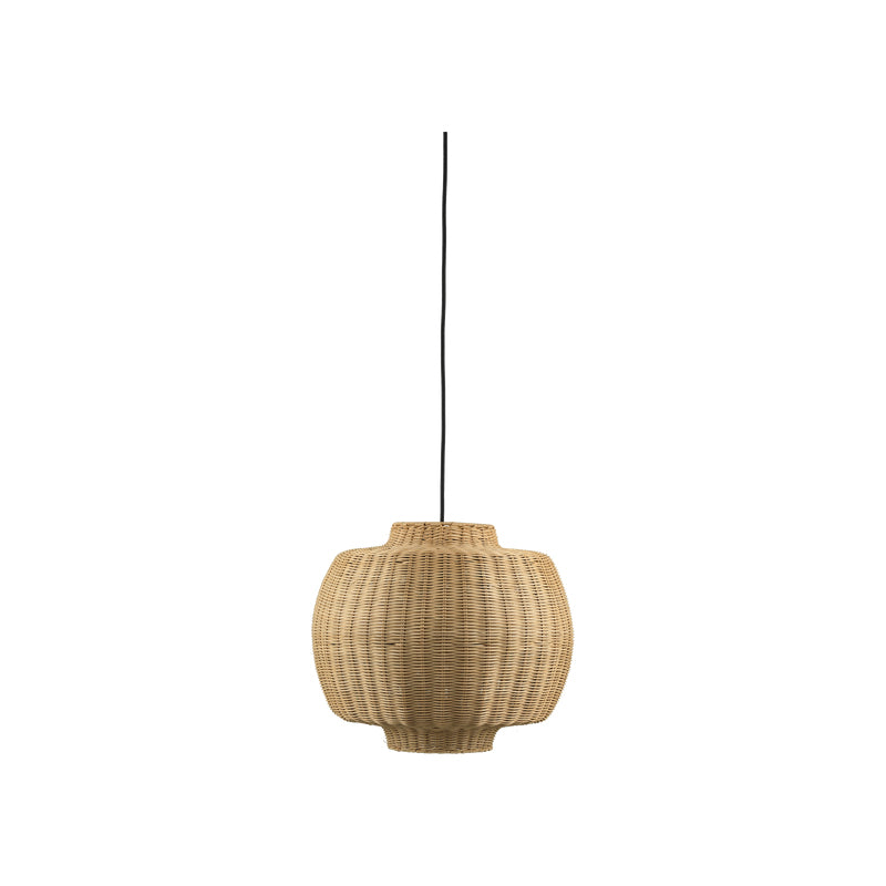 Villa Collection Pendelleuchte Vilna – E27, 40 W, Ø 40 cm, H 35 cm – Natur