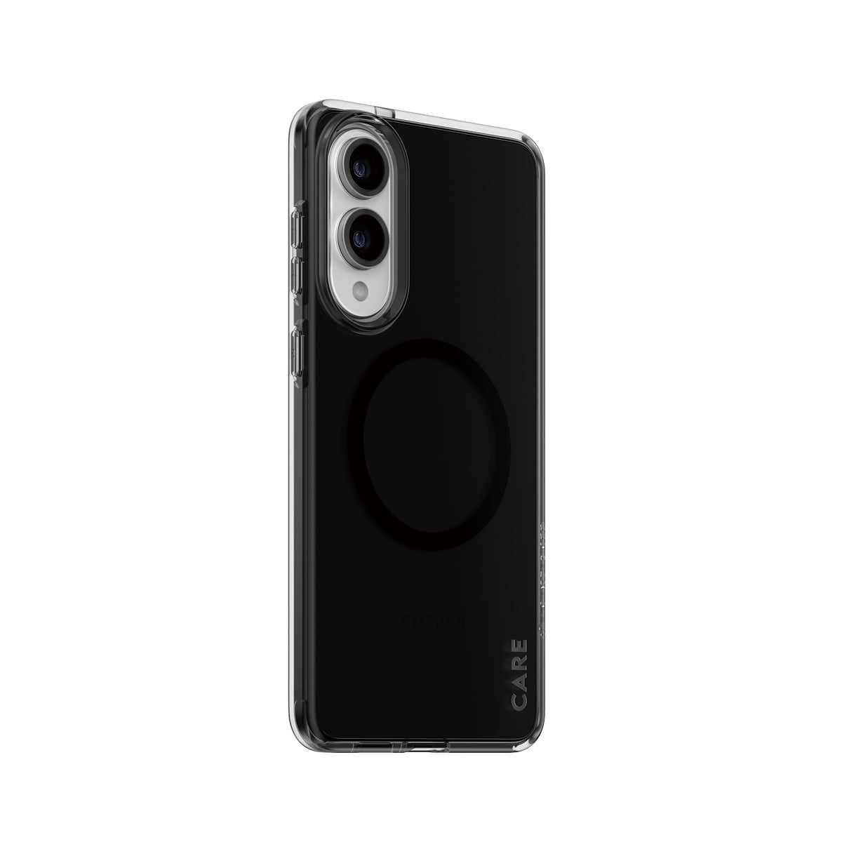 PanzerGlass Backcover CARE Flagship – für Samsung Galaxy S25 Edge – Smokey Schwarz – Recycling-Kunststoff