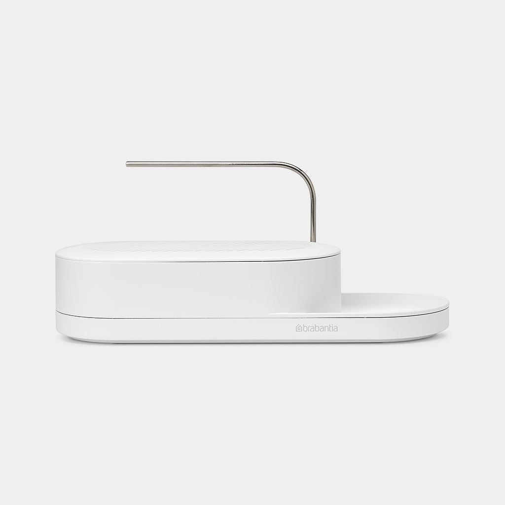 Brabantia Utensilienhalter (wandmontiert) 35,2 × 13 × 15 cm, Kunststoff/Silikon, weiss