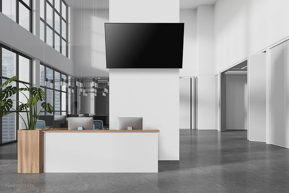 Neomounts WL35-750BL16 – Wandhalterung, neigbar, für 42–86", VESA 100×100–600×400, bis 125 kg