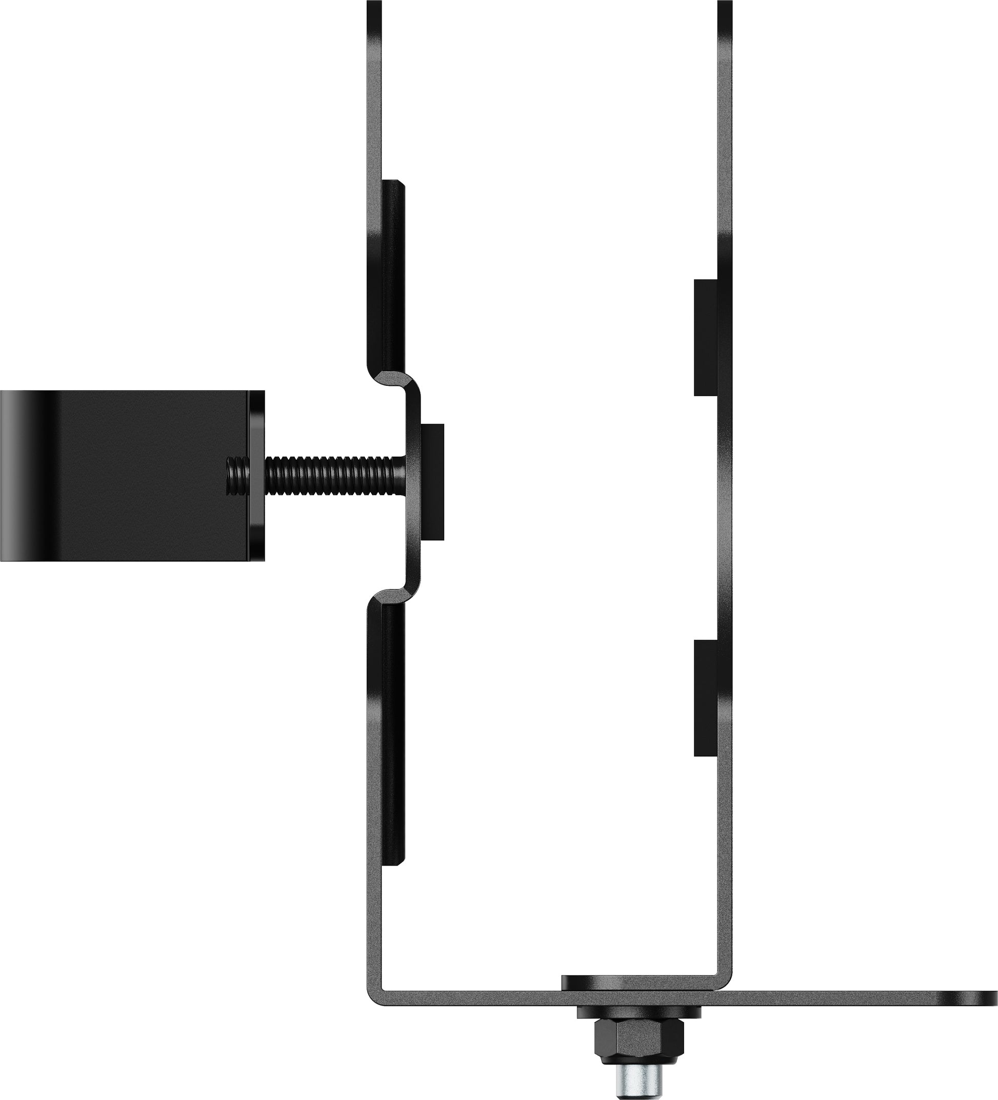 Vision VFM-PC – VESA-Adapterplatte – VESA 75×75/100×100 mm – bis 5 kg – Schwarz – für Mini-PCs