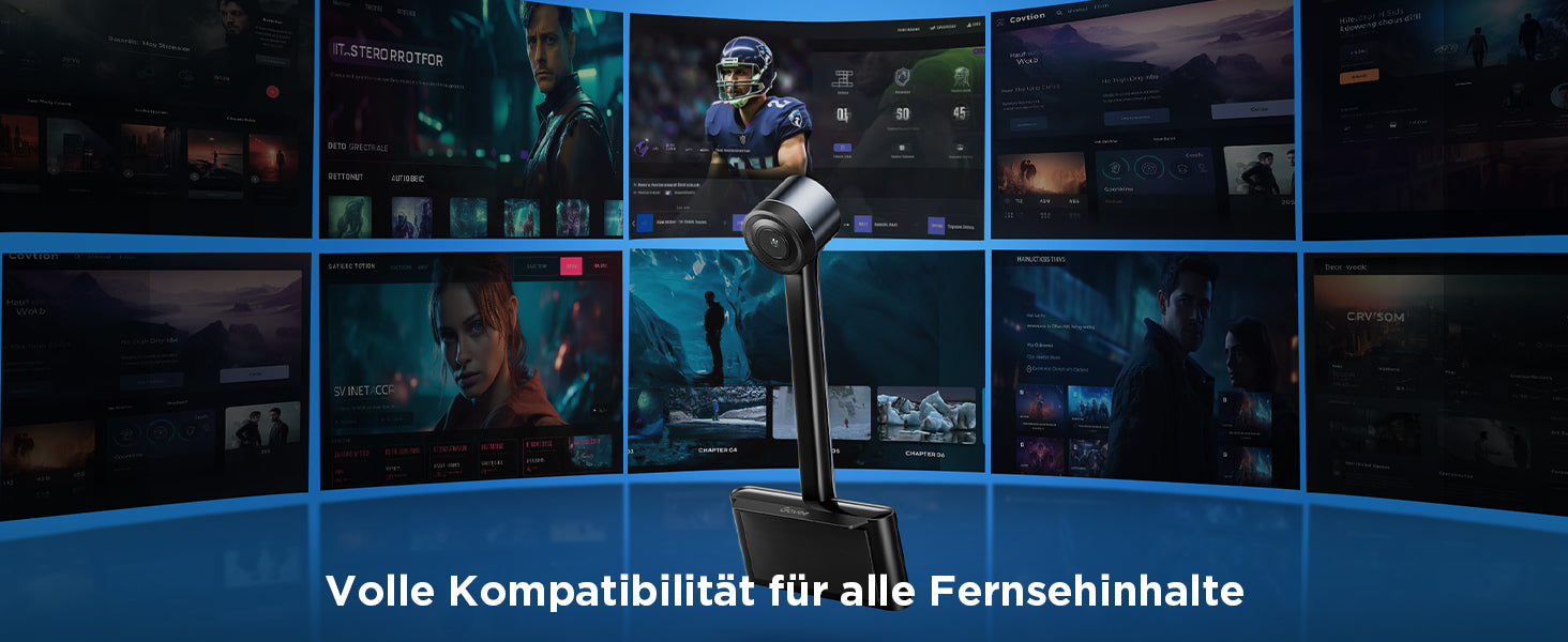 Govee Envisual H6098 TV-Backlight-Set – RGBIC, Wi‑Fi + Bluetooth – für 55–65" TVs – Schwarz