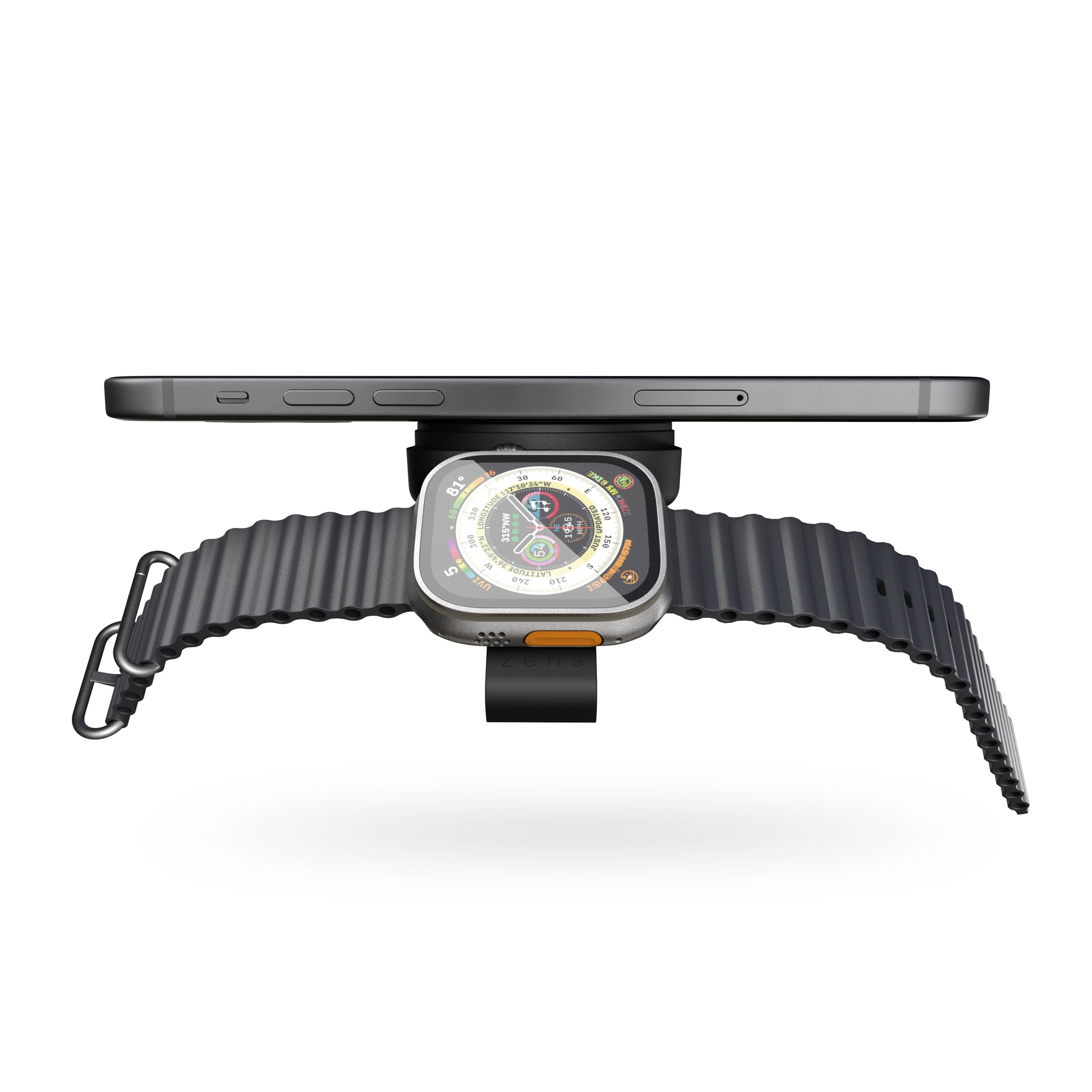 ZENS Travel Pro 2 Ladestation – 20 W, 1× USB-C, Qi2 – für Kopfhörer, Smartphone, Smartwatch