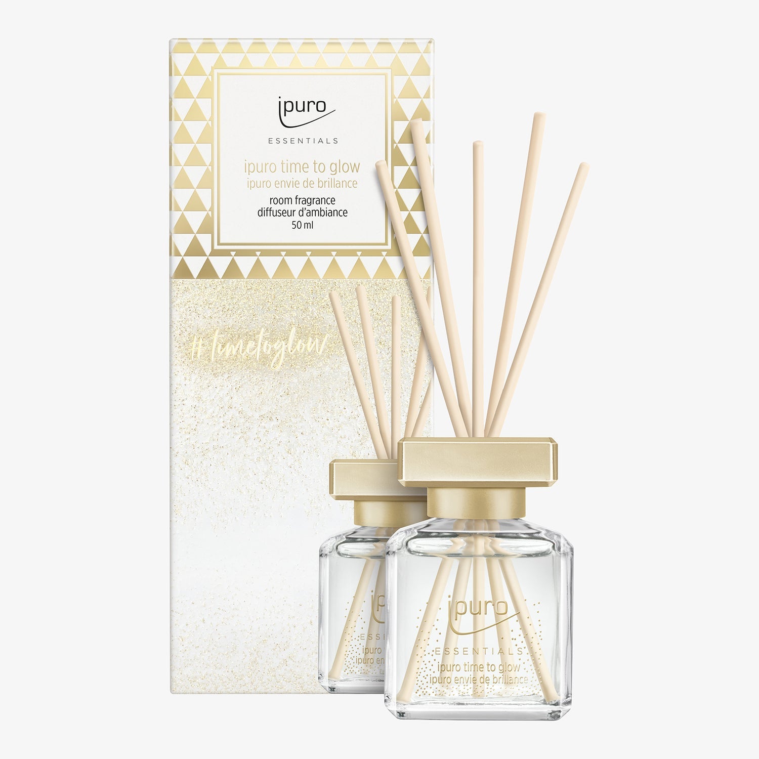 ipuro Essentials Time to Glow – Duftstäbchen, 50 ml