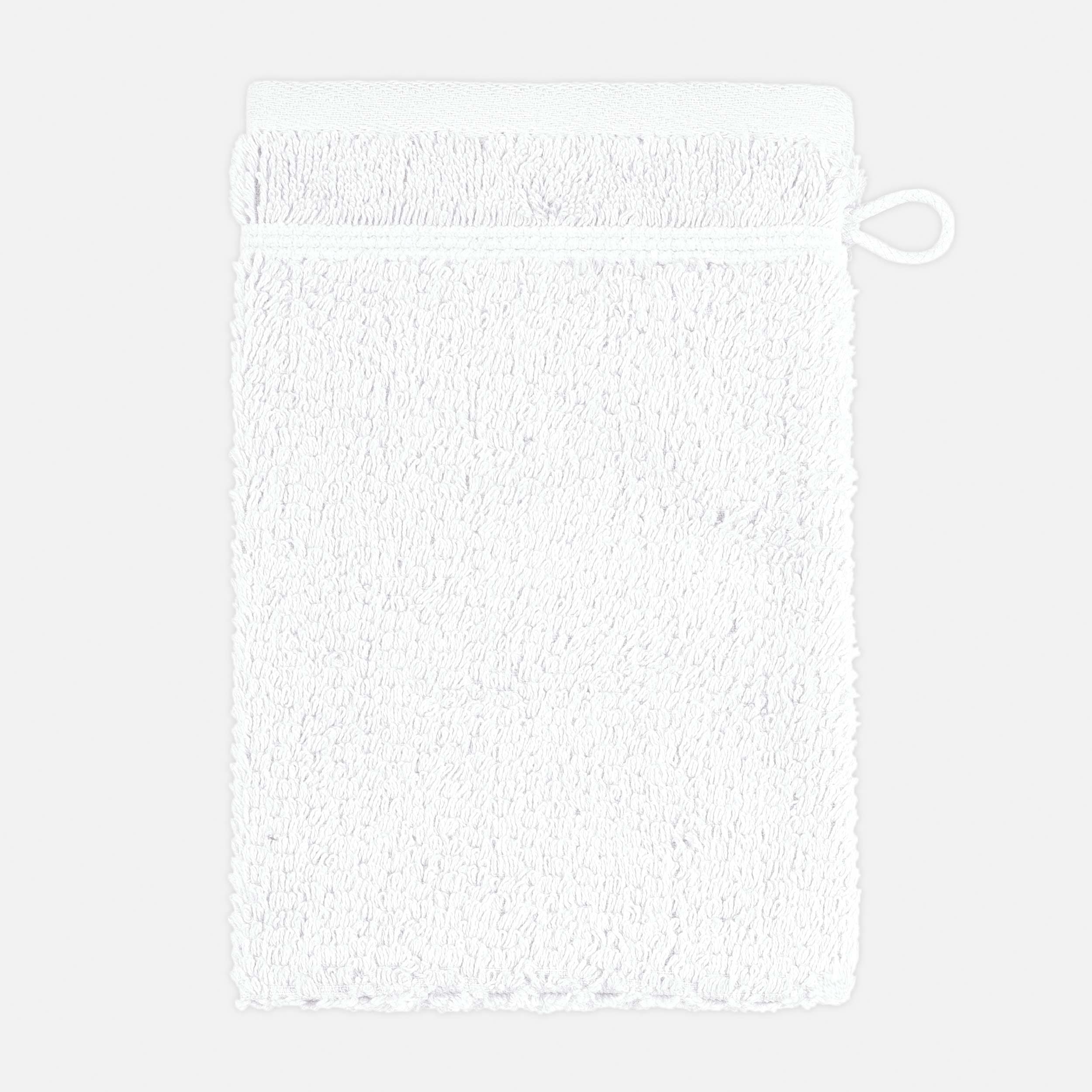 Frottana Waschlappen – 15 × 20 cm – Baumwolle – weiss