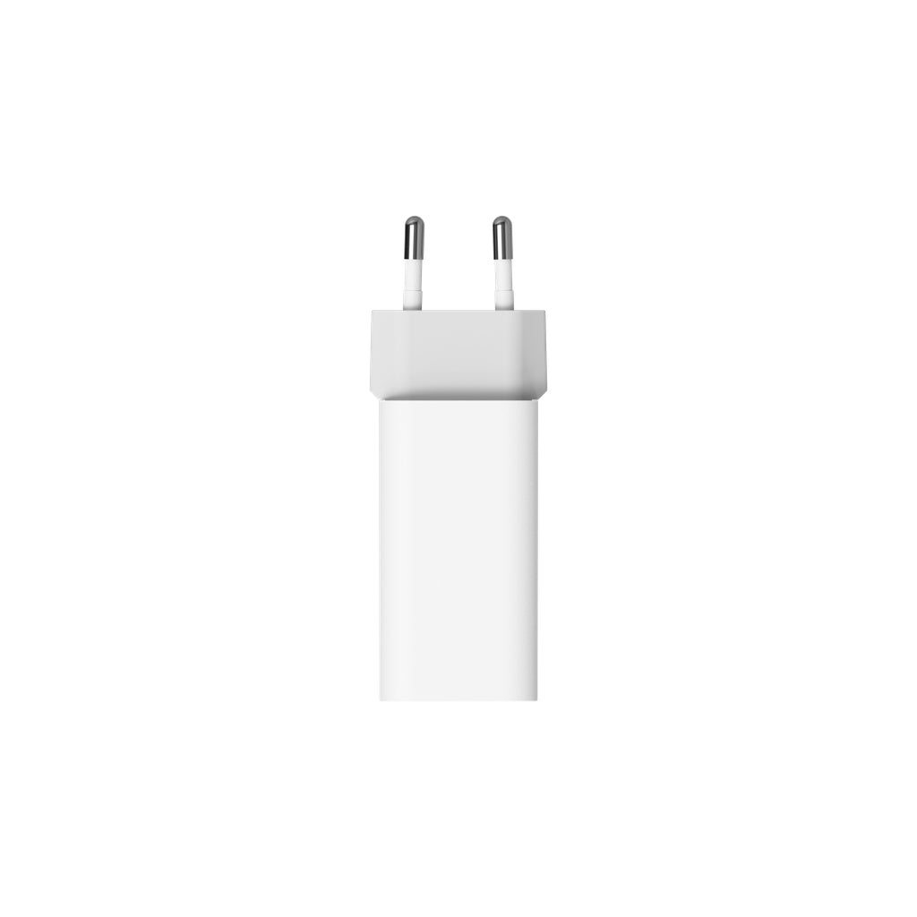 mophie Speedport 100 USB-Wandladegerät 100 W – USB-C×2 – PD, GaN, EU-Stecker (Typ C) – Weiss