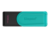 Kingston Technology Kingston DT Exodia S USB-Stick – 128 GB, USB 3.2 Gen 1, Schwarz/Türkis