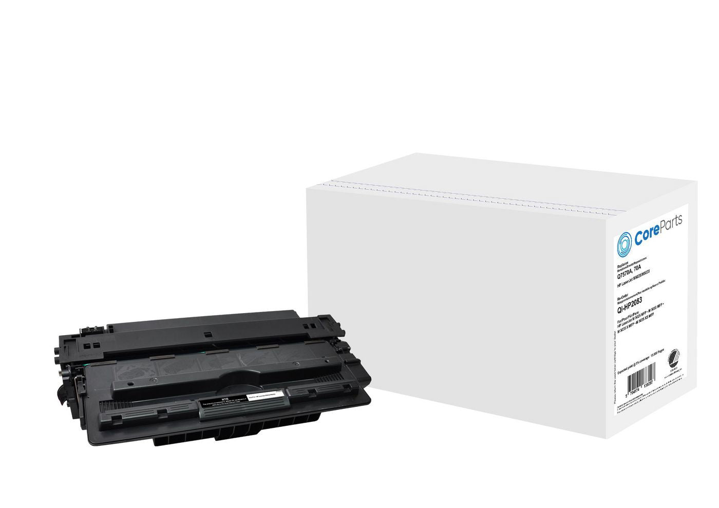 CoreParts Q7570A Schwarzer Toner – Kompatibel – 15'000 Seiten – für HP LaserJet M5025/M5035