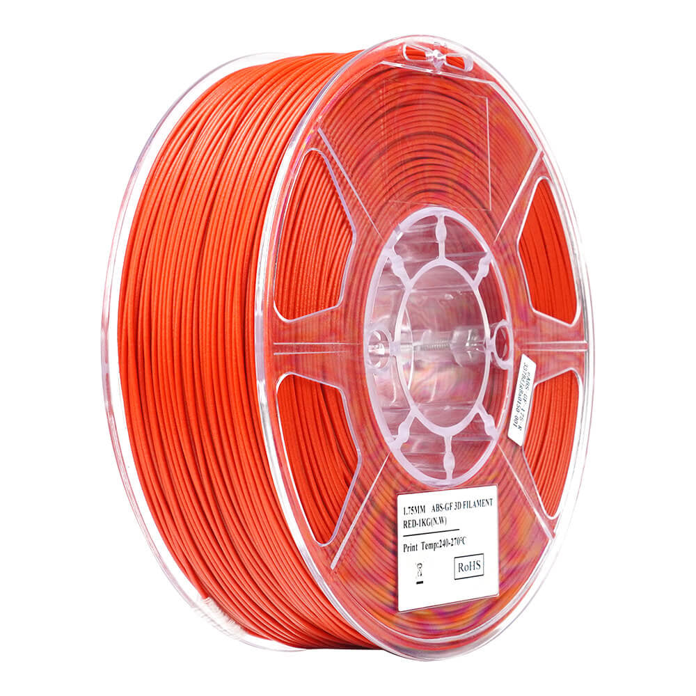 eSUN Filament ABS-GF Rot – 1,75 mm, 1 kg