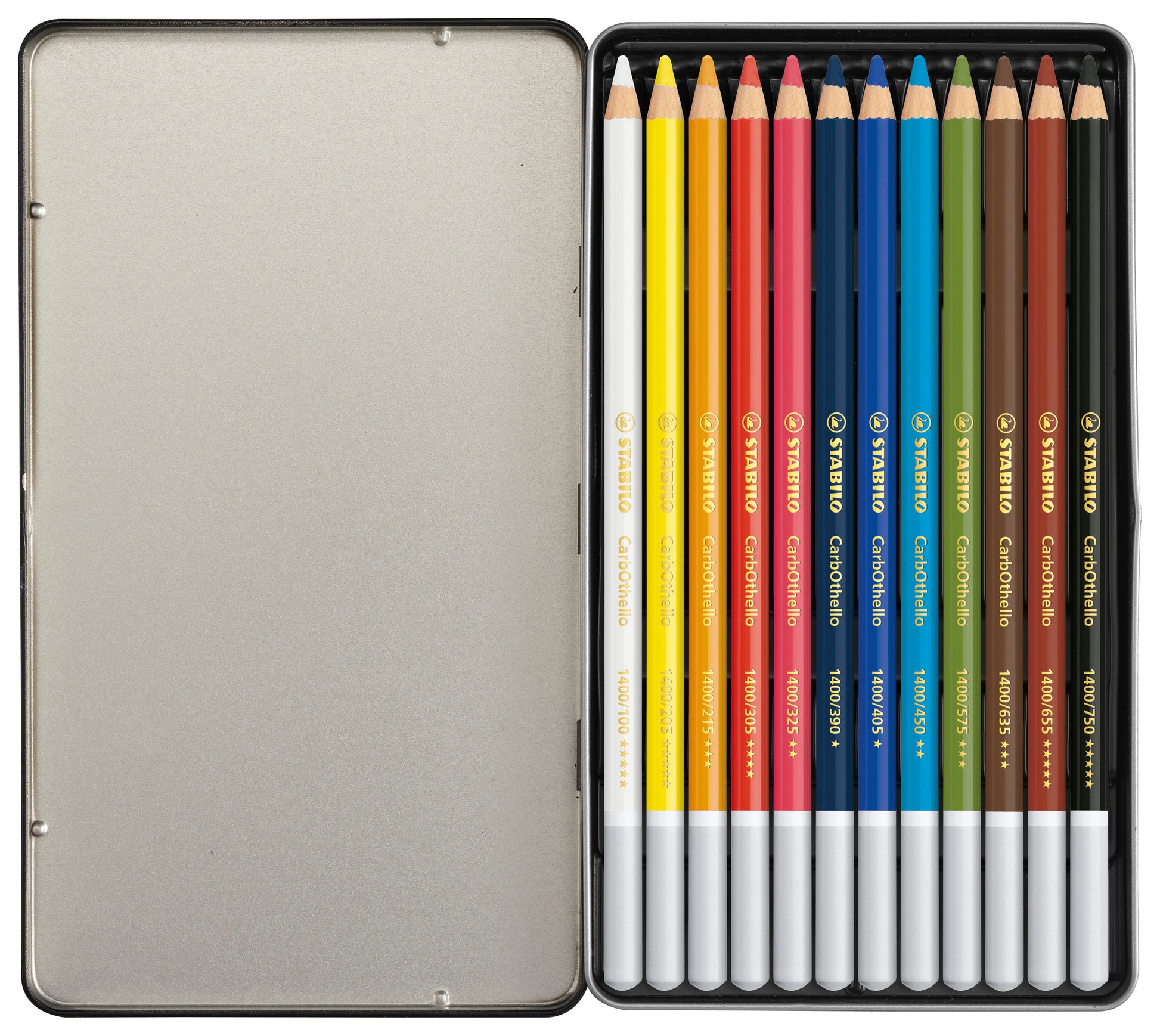 STABILO CarbOthello Buntstifte – 12 Farben
