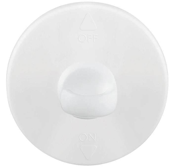 TESA Deckenhaken – Kunststoff, weiss, 12 × 14 × 2,9 cm – 1er-Pack