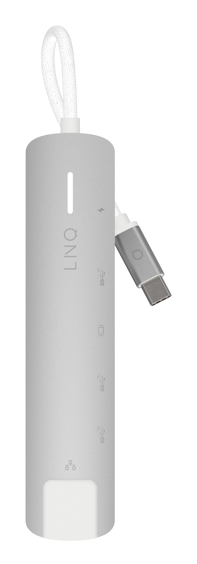 LINQ ProConnect 6in1 Multiport-Adapter – USB-C, 1× HDMI, 1× USB-A, 140 W PD, 2,5GbE