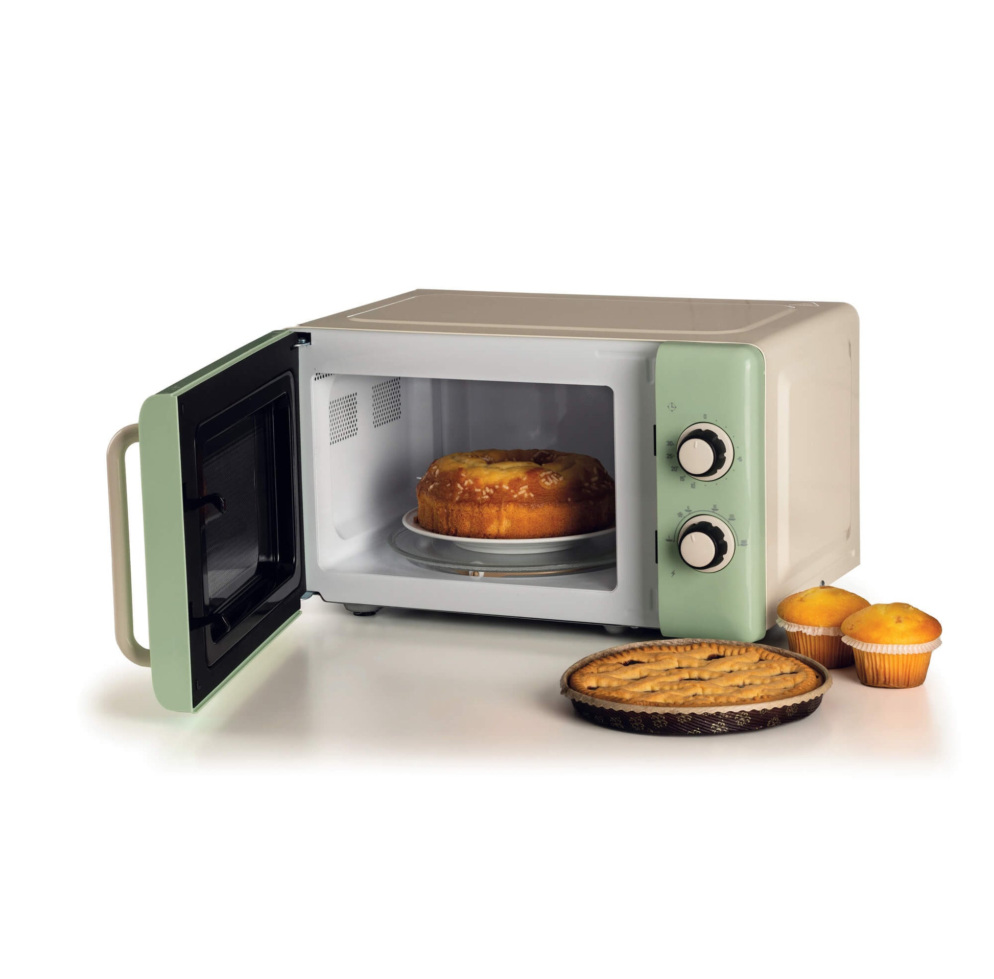 Ariete Solo-Mikrowelle ARI-3960-GR – 20 l, 800 W – grün