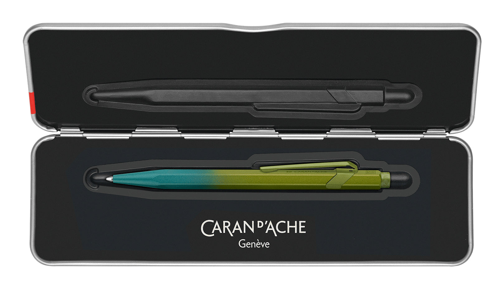 Caran d-Ache Kugelschreiber – Arktisgrün, Aluminium