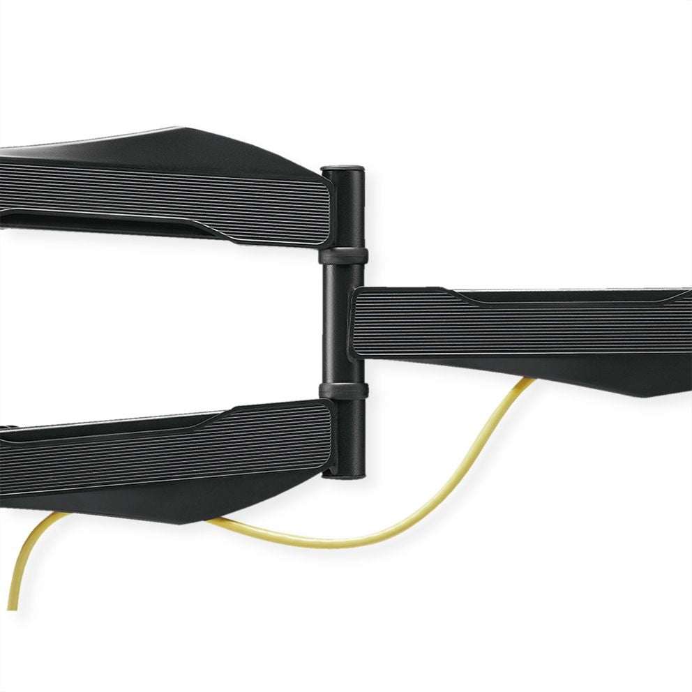 VALUE Wandhalterung – Vollbeweglich – 37–70" – VESA 200×200–600×400 – bis 35 kg, Schwarz