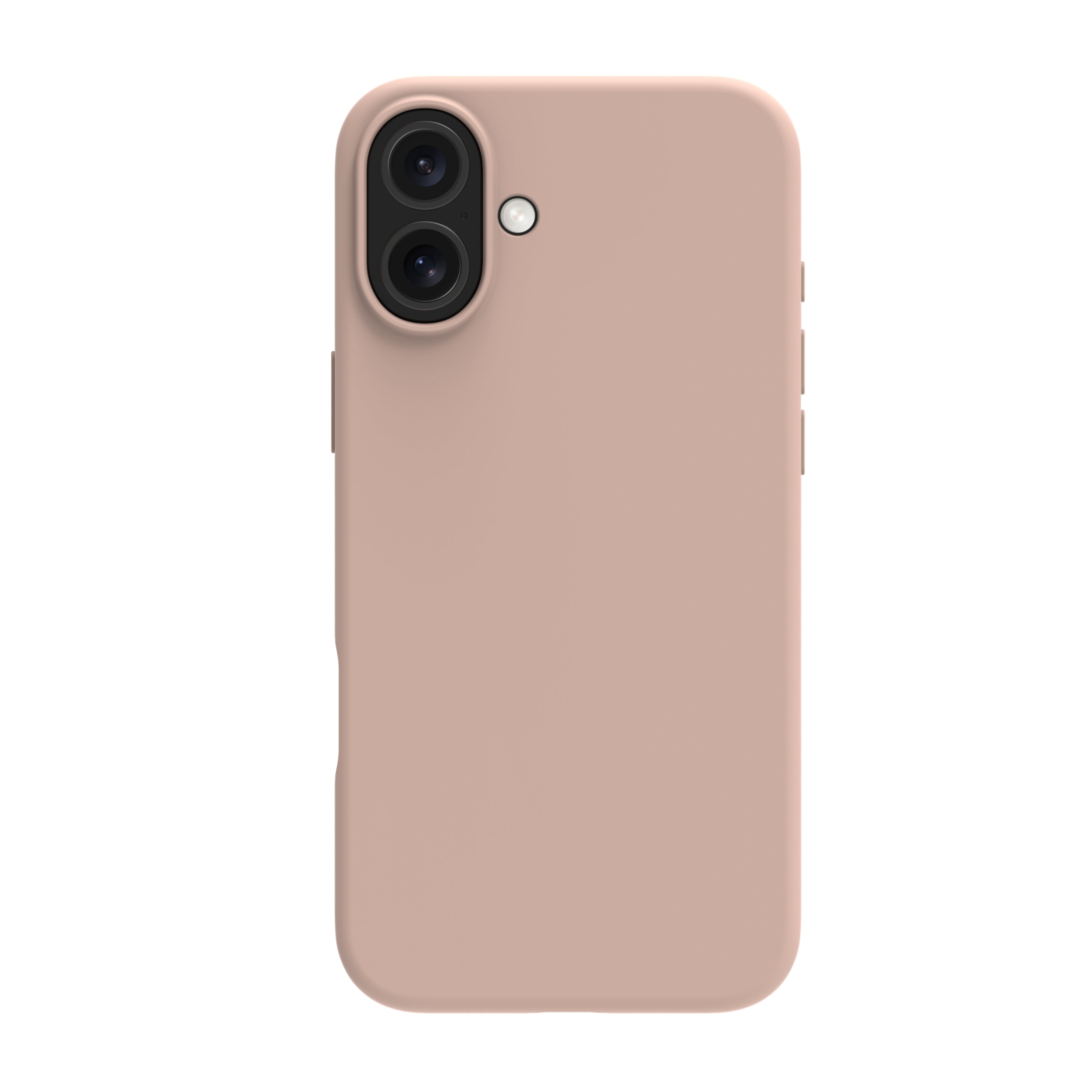 dbramante1928 Monaco – Backcover – für Apple iPhone 16 Plus, MagSafe, Silikon, Pink Sand