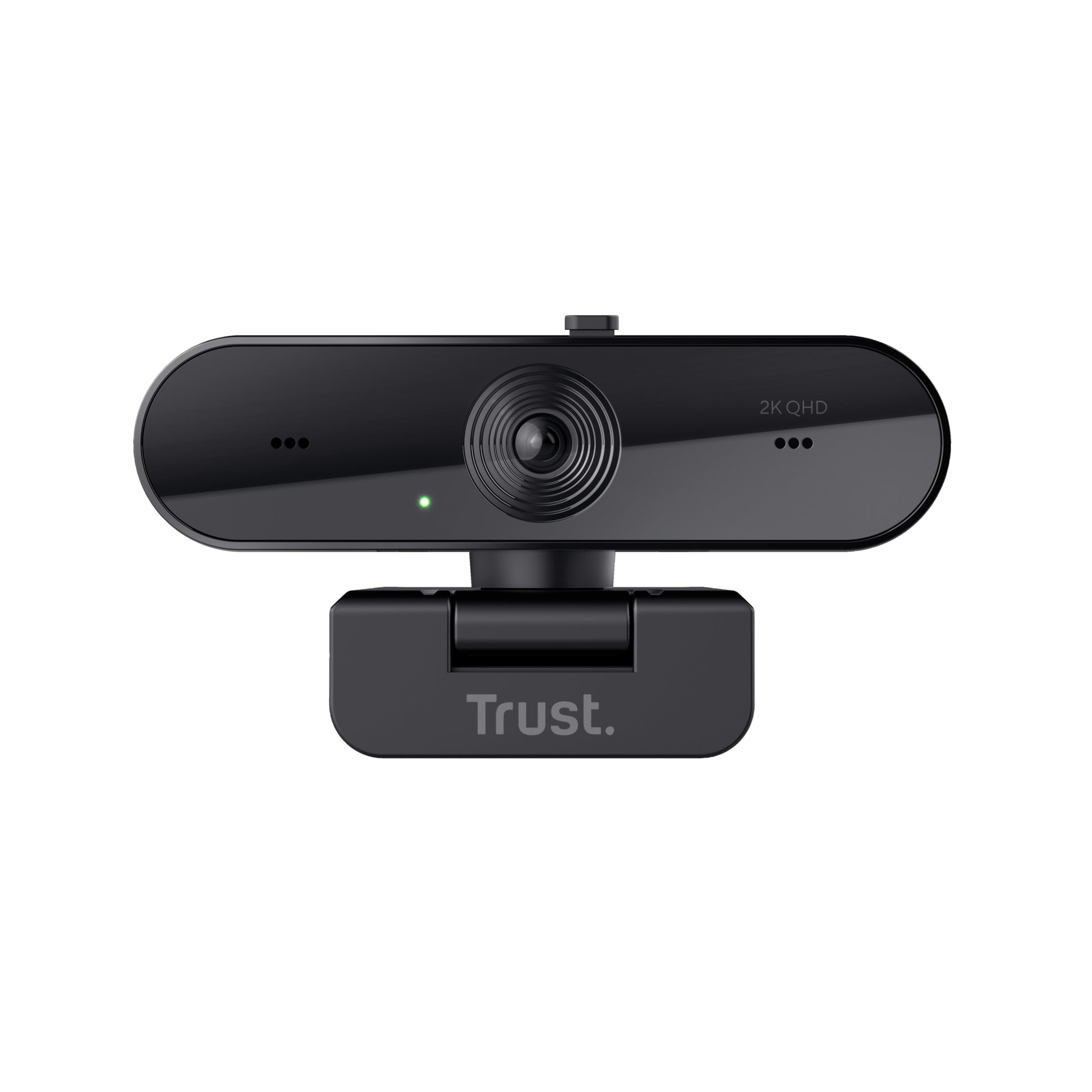 Trust TW-250 – Webcam – 2K QHD, USB-A, USB 2.0, Mikrofon, Schwarz