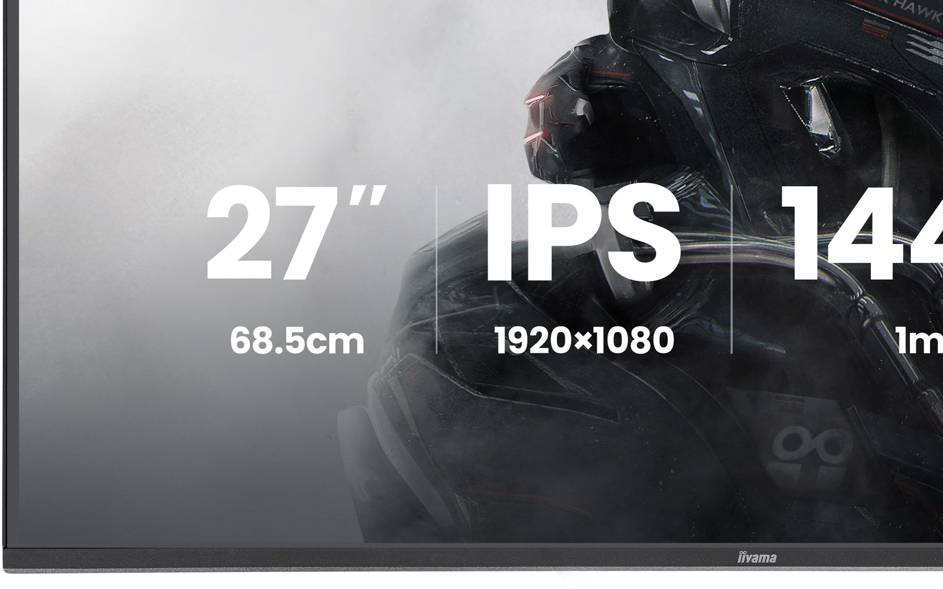 iiyama GB2741HSU-B1 – Monitor, 27", IPS, 144 Hz