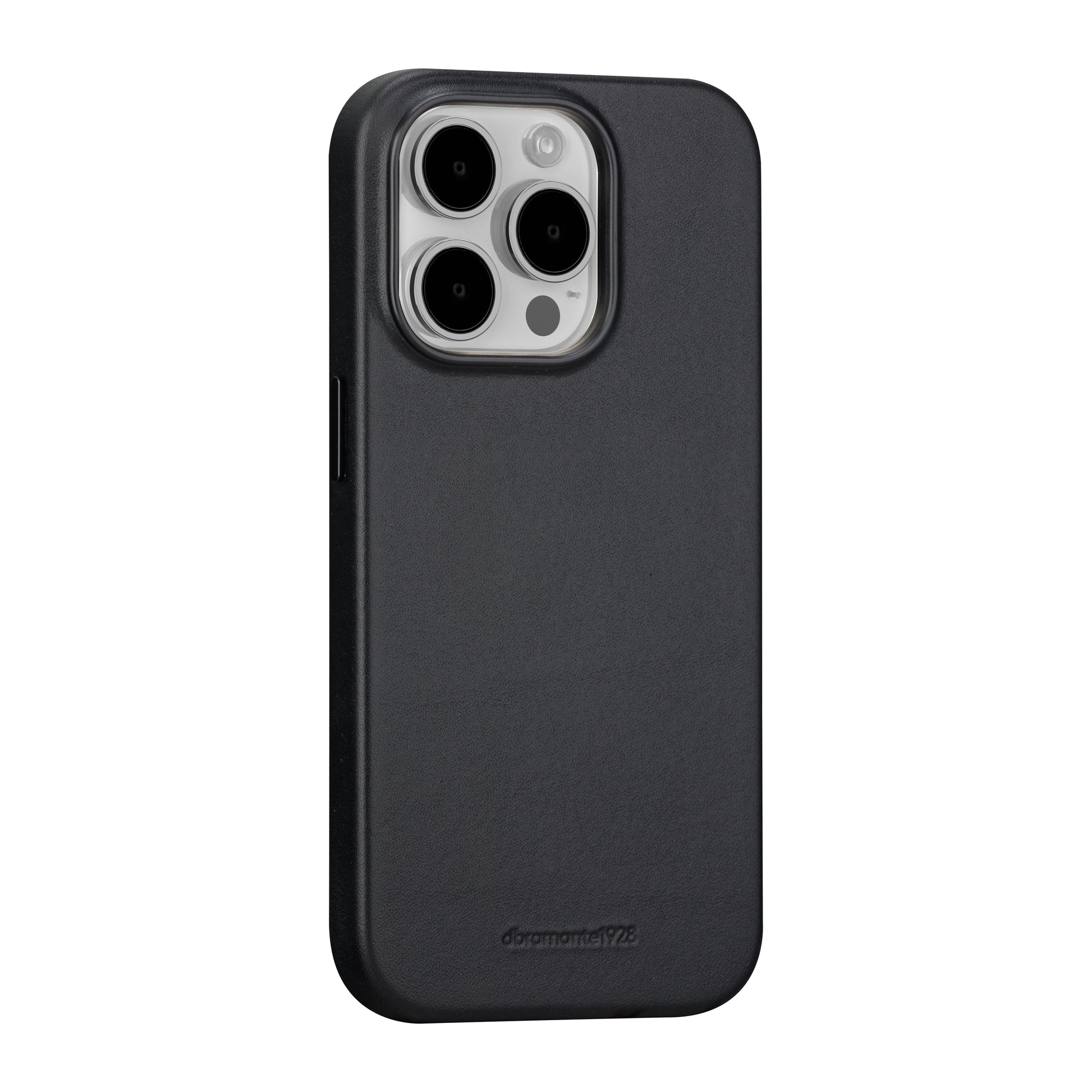 dbramante1928 Backcover Roskilde – für Apple iPhone 15 Pro Max – schwarz – Leder – MagSafe-kompatibel
