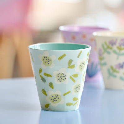 Koziol Becher – 300 ml, Ø 8,9 cm, Kunststoff (biozirkulär), Hellblau, spülmaschinenfest