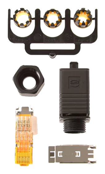 Axis 5700-371 RJ-45-Kupplung – Schwarz, IP67