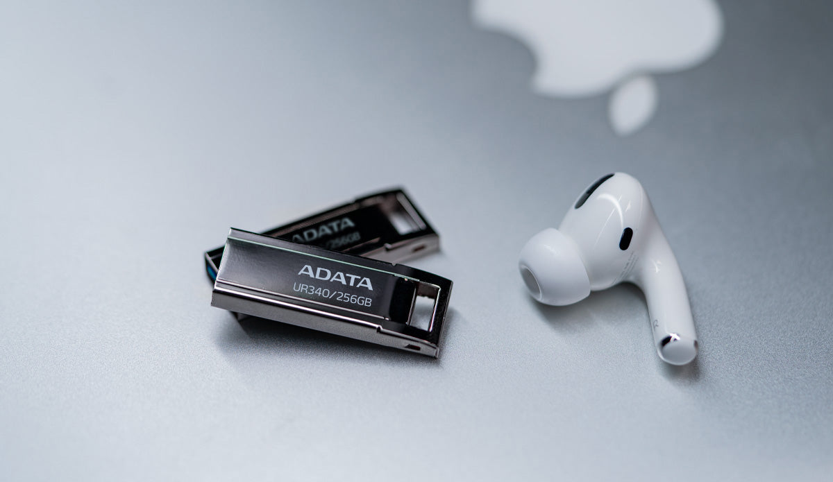 ADATA UR340 – 256 GB, USB Typ-A 3,2 Gen 1, 100 MB/s, schwarz