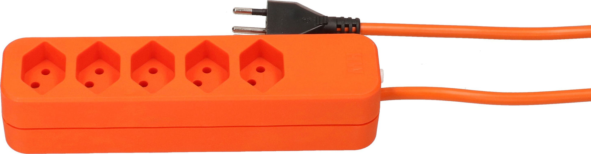 Max Hauri AG Max Hauri Swiss Line – Steckdosenleiste, 5× T13, ohne Schalter, 2,5 m, Stecker T12