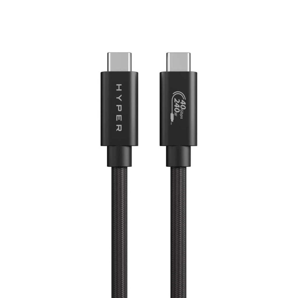 Hyper – USB-Kabel, USB-C zu USB-C, 1,2 m, USB4, Lade-/Datenkabel, für USB-C-Geräte mit USB-PD