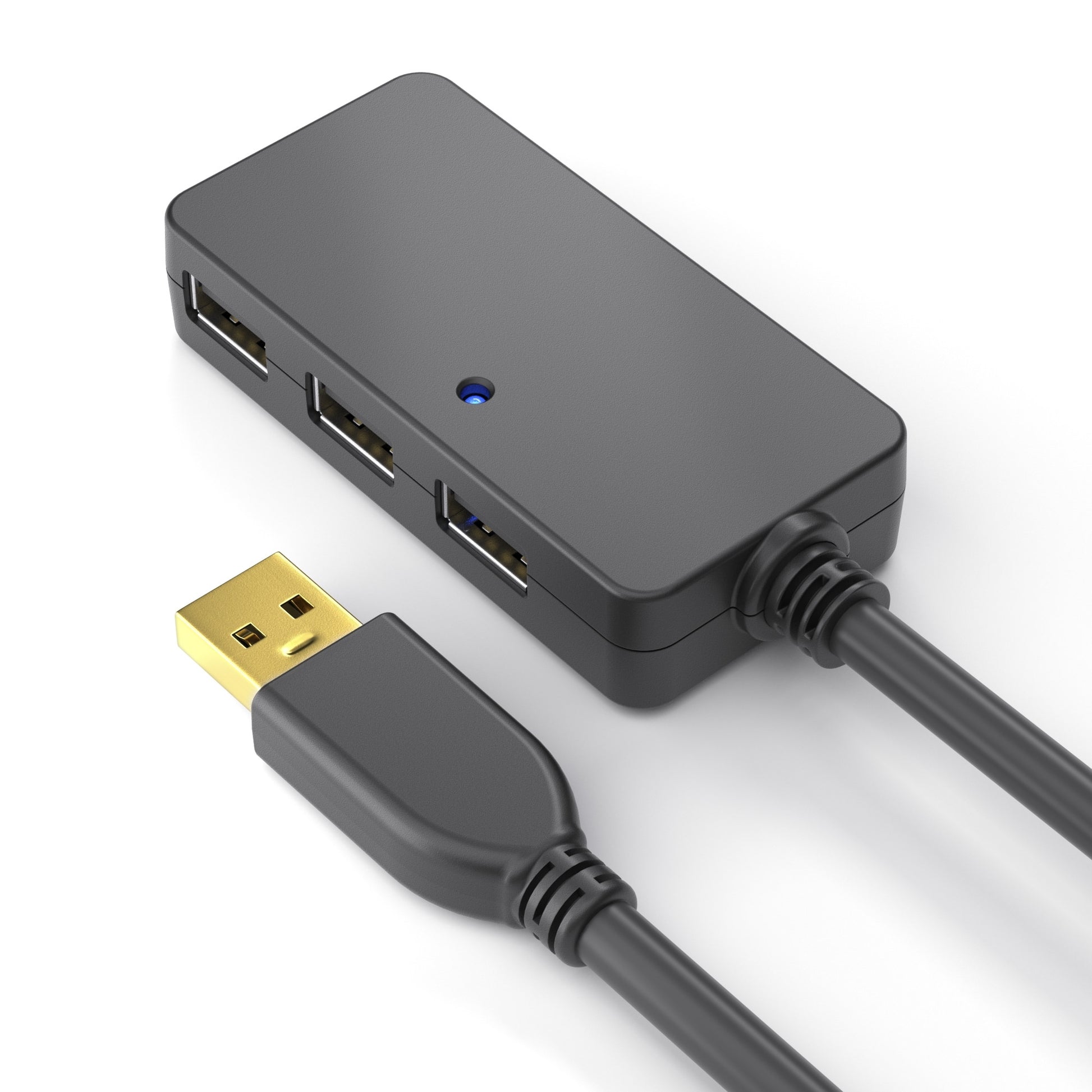 PureLink DS2200-060 USB-Hub – USB 2.0, 4× USB-A, für Windows